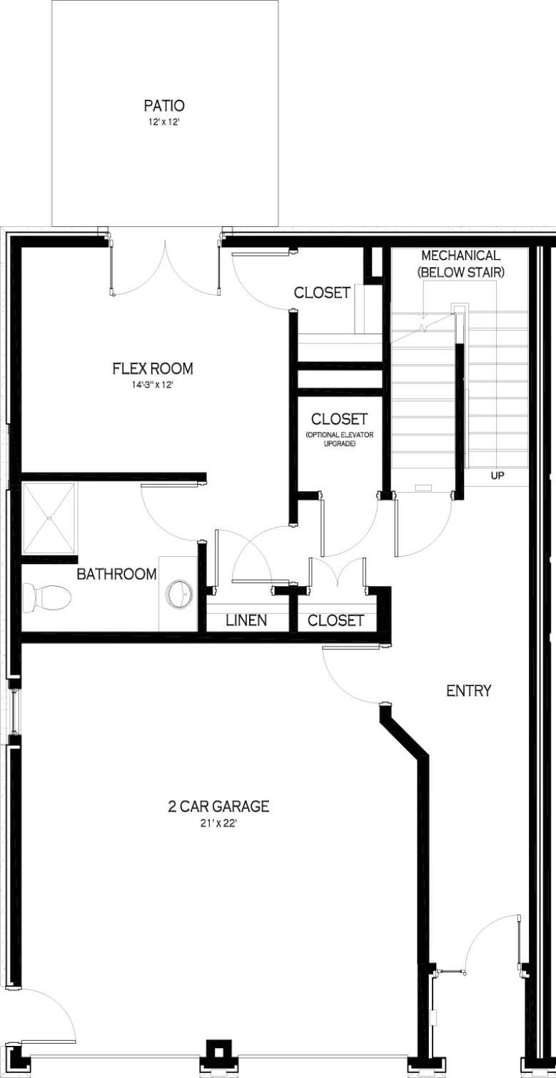 Type A - First Floor Plan