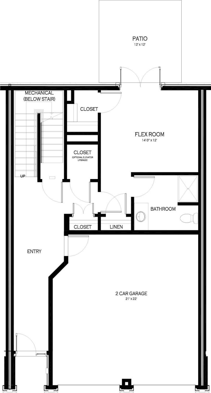 Type B - First Floor Plan